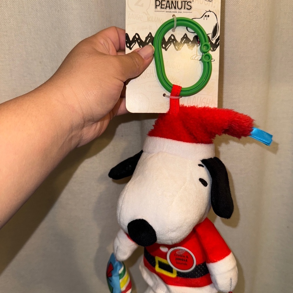 Snoopy Christmas baby toy - Picture 3 of 4